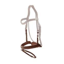 Museruola combinata intrecciata con Pull pack Dy'on New English Collection Marrone Museruola combinata intrecciata con Pull pack Dy'on New English Collection Marrone