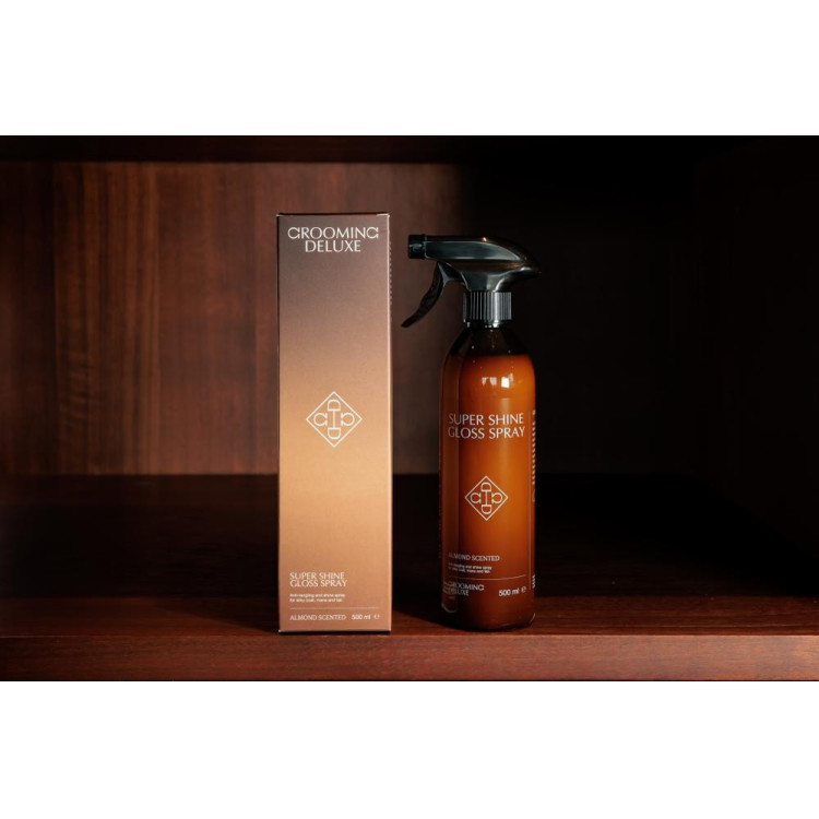 Spray Super Shine Gloss alla Mandorla Grooming Deluxe by Kentucky Spray Super Shine Gloss alla Mandorla Grooming Deluxe by Kentucky