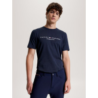 T-shirt Grafico Tommy Hilfiger Equestrian Williamsburg a maniche corte da uomo Cielo del deserto