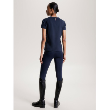 T-shirt grafico Tommy Hilfiger Equestrian Brooflyn a maniche corte da donna T-shirt grafico Tommy Hilfiger Equestrian Brooflyn a maniche corte da donna