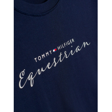 T-shirt grafico Tommy Hilfiger Equestrian Brooflyn a maniche corte da donna T-shirt grafico Tommy Hilfiger Equestrian Brooflyn a maniche corte da donna