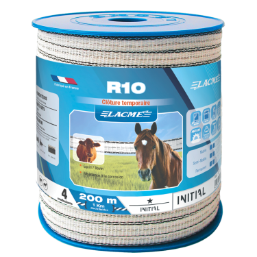 Nastro elettrico recinzione cavalli Lacmé EasyStop R10