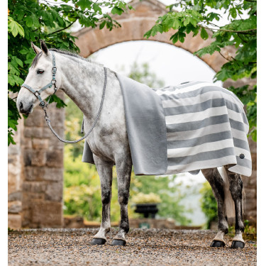 Quadrato polare Horseware Newmarket Carbone di legna Witney Grigio