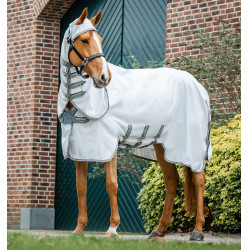 Coperta anti-dermatite Horseware Amigo Ripstop Argento / grigio titanio / argento