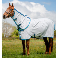 Coperta antimosche Horseware Amigo Summer Plus CarreauxMarine / bleu électrique /Marine Coperta antimosche Horseware Amigo Summer Plus CarreauxMarine / bleu électrique /Marine