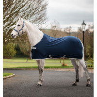 Coperta Horseware Amigo Jersey Poney Cooler Marino / argento Blu Coperta Horseware Amigo Jersey Poney Cooler Marino / argento Blu