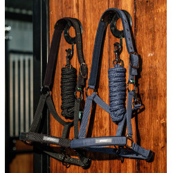 Capestro e lunghina Amigo Horseware Marina Blu marino Capestro e lunghina Amigo Horseware Marina Blu marino
