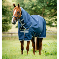 Coperta Amigo Ripstop Horseware 900D Plus Turnout 200g Marina / grigio titanio Blu marino