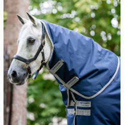 Coperta Amigo Ripstop Horseware 900D Plus Turnout 100g Marina / grigio titanio Blu marino