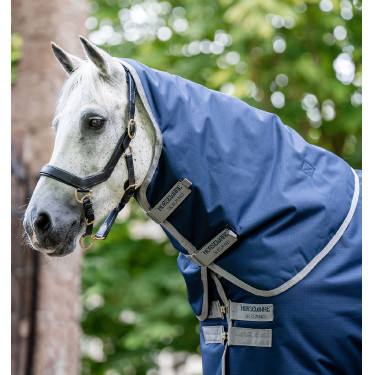 Coperta Amigo Ripstop Horseware 900D Plus Turnout 100g Marina / grigio titanio Coperta Amigo Ripstop Horseware 900D Plus Turnout 100g Marina / grigio titanio