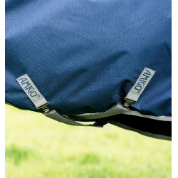 Coperta Amigo Ripstop Horseware 900D Plus Turnout 100g Marina / grigio titanio Blu marino