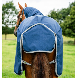 Coperta Amigo Ripstop Horseware 900D Plus Turnout 0g Marina / grigio titanio Blu marino