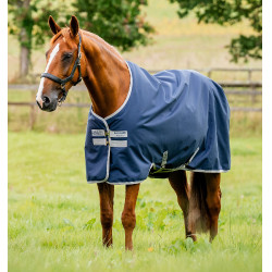 Coperta Amigo Ripstop Horseware 900D Turnout 0g Marina / grigio titanio Blu marino