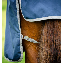Coperta Amigo Ripstop Horseware 900D Turnout 0g Marina / grigio titanio Blu marino
