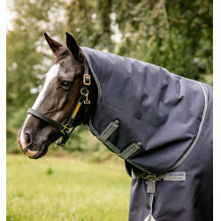 Coperta Horseware Rambo Optimo Plus Turnout 0g Marino / temporale / grigio argento Blu marino