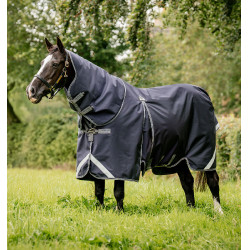 Coperta Horseware Rambo Optimo Bundle 0g + Liner 200g Marino / temporale / grigio argento Blu marino Coperta Horseware Rambo Optimo Bundle 0g + Liner 200g Marino / temporale / grigio argento Blu marino