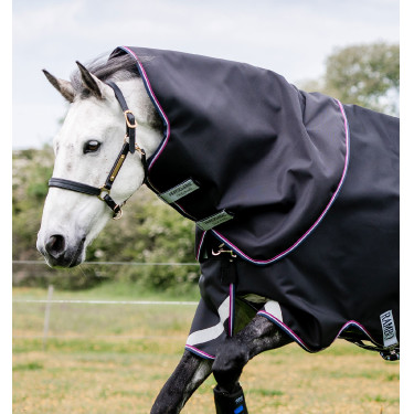 Copricollo Horseware 150g per coperta Rambo Supreme 1680D Marine / bordeaux / polveroso Blu marino