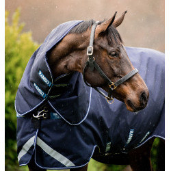 Collo Horseware 100g per coperta Rambo Duo Force Blu marino / blu marino / bianco Collo Horseware 100g per coperta Rambo Duo Force Blu marino / blu marino / bianco