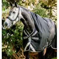Coperta Horseware Amigo Bravo 12 Wug 400g Nero / grigio titanio / argento Coperta Horseware Amigo Bravo 12 Wug 400g Nero / grigio titanio / argento