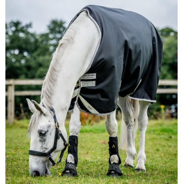 Coperta Horseware Amigo Bravo 12 50g Turnout Nero / grigio titanio / argento Coperta Horseware Amigo Bravo 12 50g Turnout Nero / grigio titanio / argento