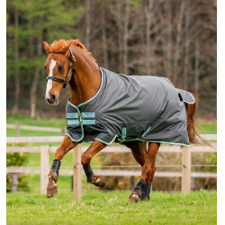 Coperta Horseware Amigo Hero Ripstop Turnout foderata in pile 50g Grigio shadow / haze / marine Coperta Horseware Amigo Hero Ripstop Turnout foderata in pile 50g Grigio shadow / haze / marine