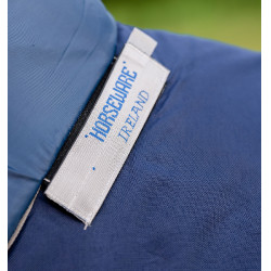 Copricollo Horseware Rhino 0g Nero / grigio titanio / blu classico Copricollo Horseware Rhino 0g Nero / grigio titanio / blu classico