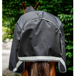 Coperta Horseware Rambo Supreme 1000D Turnout 50g Nero / temporale / grigio argento Coperta Horseware Rambo Supreme 1000D Turnout 50g Nero / temporale / grigio argento
