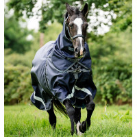 Coperte Horseware Rambo Optimo 3 in 1 Split Technology Marino / temporale / grigio argento Blu marino Coperte Horseware Rambo Optimo 3 in 1 Split Technology Marino / temporale / grigio argento Blu marino
