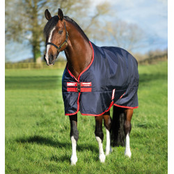 Coperta da esterno Horseware Rambo Original 200g Blu navy / rosso