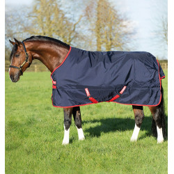 Coperta da esterno Horseware Rambo Original 200g Blu navy / rosso
