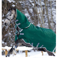 Coperta Horseware Rambo Original con Leg Arches 400g Verde / argento Coperta Horseware Rambo Original con Leg Arches 400g Verde / argento