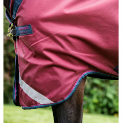 Coperta Horseware Rambo Original 0g con Leg Arches Bordeaux