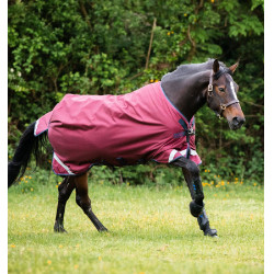 Coperta Horseware Rambo Original 0g con Leg Arches Bordeaux Coperta Horseware Rambo Original 0g con Leg Arches Bordeaux