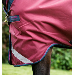 Coperta Horseware Rambo Original 0g con Leg Arches Bordeaux Coperta Horseware Rambo Original 0g con Leg Arches Bordeaux