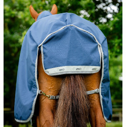 Coperta Horseware Amigo® Bravo 12 Plus 400g 1200D Marino / grigio titanio / argento Blu marino