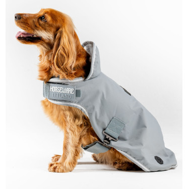Coperta per cane Horseware Newmarket Carbone di legna Witney Grigio