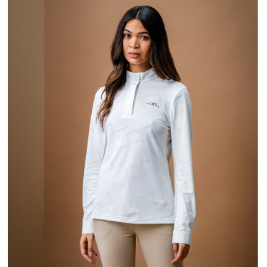Polo da concorso Horseware AA Elena a maniche lunghe