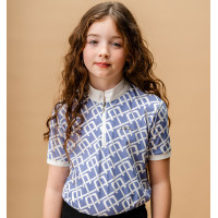 Polo Horseware AA Bambini Zanara Blu siciliano