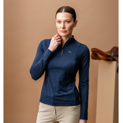 Polo Horseware AA Sofia Sunshirt Marina Blu marino