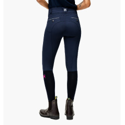 Pantaloni Horseware Newmarket a vita media con grip al ginocchio Marina / marina Blu Pantaloni Horseware Newmarket a vita media con grip al ginocchio Marina / marina Blu