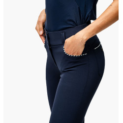 Pantaloni Horseware Newmarket a vita media con grip al ginocchio Marina / marina Blu Pantaloni Horseware Newmarket a vita media con grip al ginocchio Marina / marina Blu