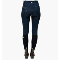 Pantaloni Horseware Newmarket a vita media con full seat Marina / marina Blu