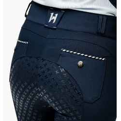 Pantaloni Horseware Newmarket a vita media con full seat Marina / marina Blu