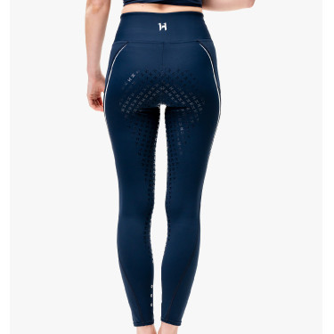 Leggings da equitazione Horseware Formfit full seat Marina Blu marino