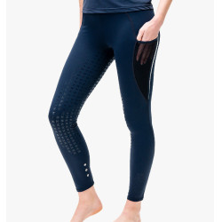 Leggings da equitazione Horseware Formfit full seat Marina Blu marino