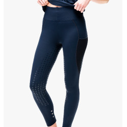 Leggings da equitazione Horseware Formfit full seat Marina Blu marino