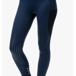 Leggings da equitazione Horseware Formfit full seat Marina Blu marino
