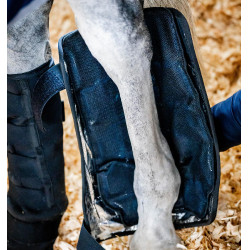 Stinchiere da scuderia Horseware Ice Gel Nero / nero