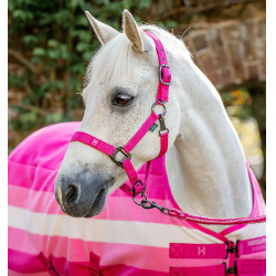 Coperta in pile Horseware Newmarket Poney Fleece Cooler Rose witney Rosa Coperta in pile Horseware Newmarket Poney Fleece Cooler Rose witney Rosa