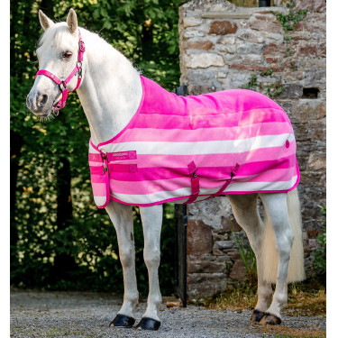 Coperta in pile Horseware Newmarket Poney Fleece Cooler Rose witney Rosa Coperta in pile Horseware Newmarket Poney Fleece Cooler Rose witney Rosa
